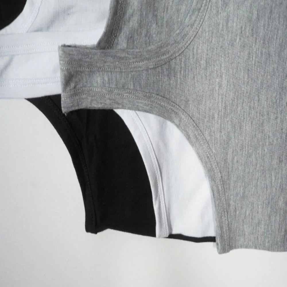 Lot de 6 Boxers et 6 Débardeurs Enfants en Coton pour Garçons - Fabrication Espagnole - Couleurs Variées