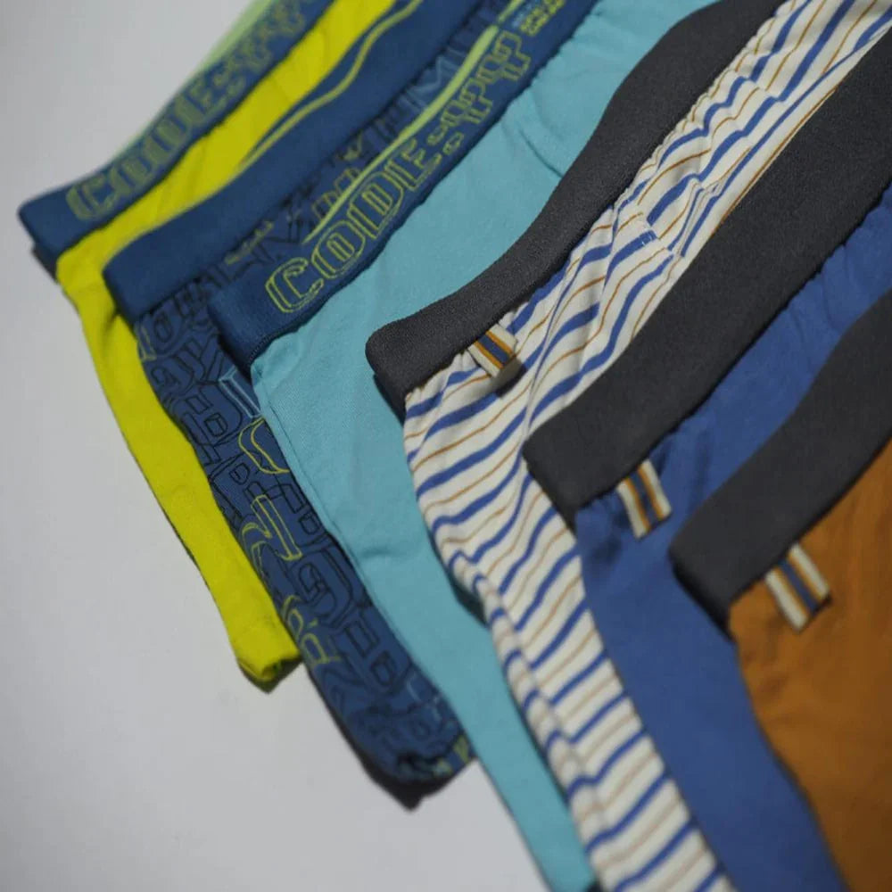 Lot de 6 Boxers Enfants en Coton pour Garçons - Marque Espagnole -