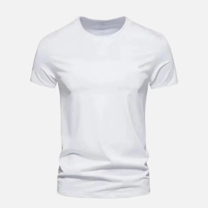 Lot de 4 T-shirts Demi-Manches pour Hommes - 100% Coton -