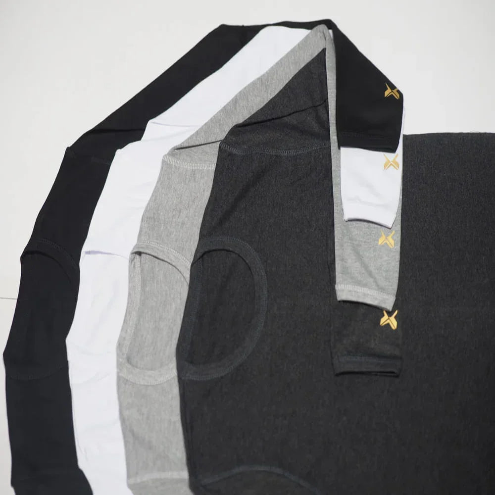 Lot de 4 T-shirts Thermiques Manches Longues pour Homme