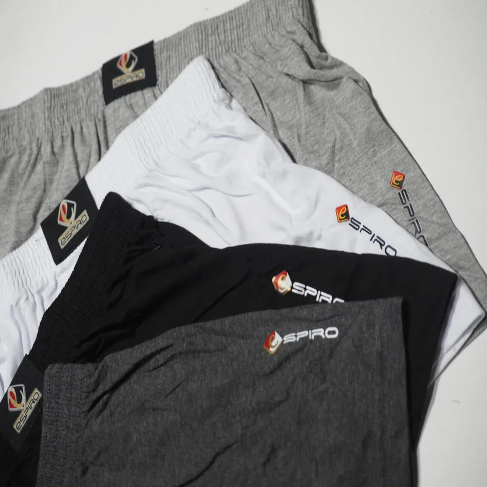 Lot de 4 Boxers en Coton pour Homme - Marque ESPIRO - Couleurs Variées !