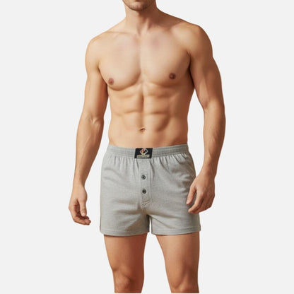 Lot de 4 Boxers en Coton pour Homme - Marque ESPIRO - Couleurs Variées !