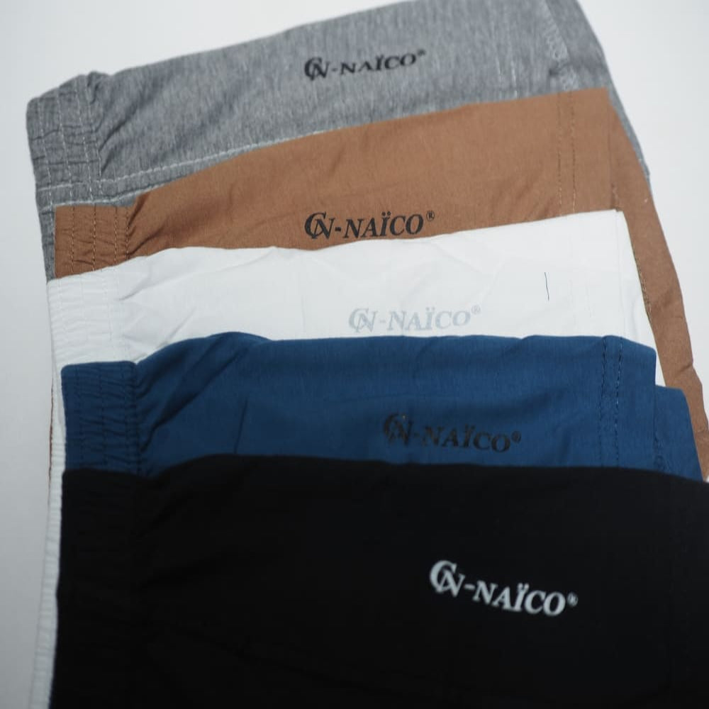 Lot de 5 Boxers en Coton  pour Homme - Marque Naico - Couleurs Variées
