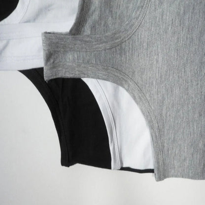 Lot de 6 Boxers et 6 Débardeurs Enfants en Coton pour Garçons - Fabrication Espagnole - Couleurs Variées