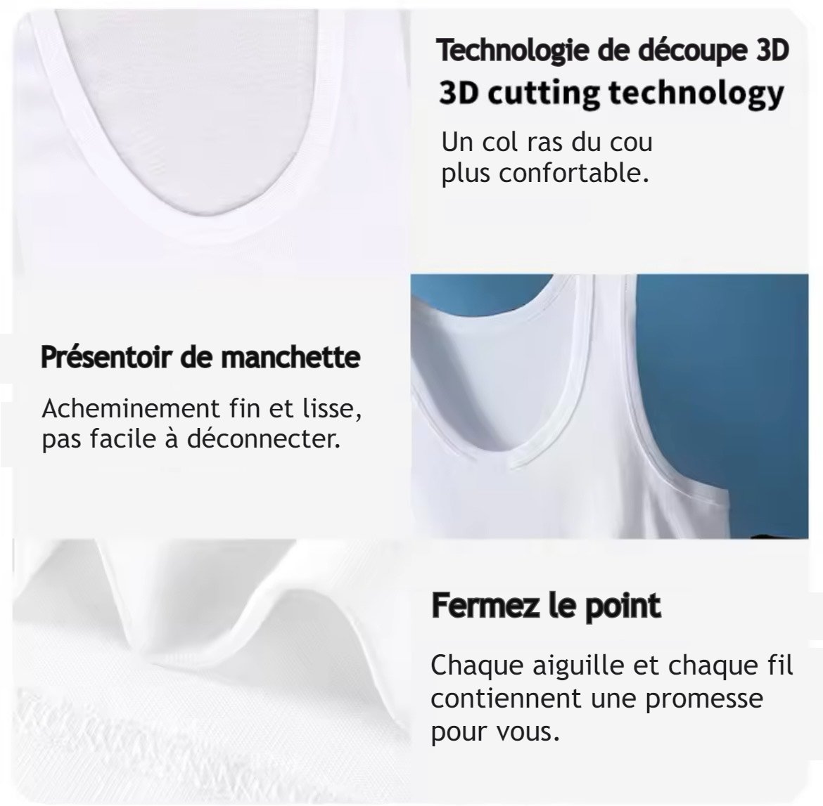 Lot de 6 Boxers et 6 Débardeurs Enfants en Coton pour Garçons - Fabrication Espagnole - Couleurs Variées