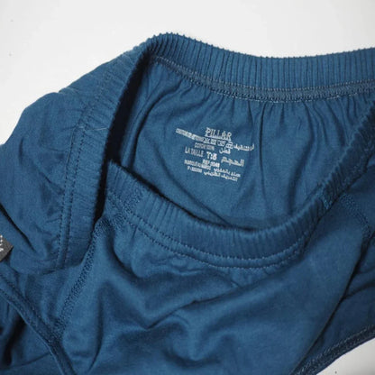 Lot de 5 Slips en Coton pour Homme - Marque PILAR - Couleurs Variées