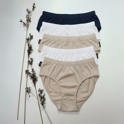 Lot de 5 Slips en Coton pour Homme - Marque PILAR - Couleurs Variées