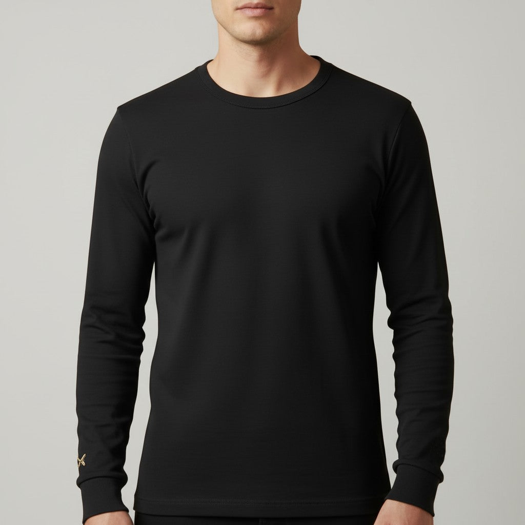 Lot de 4 T-shirts Thermiques Manches Longues pour Homme