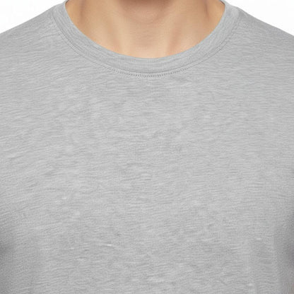 Lot de 4 T-shirts Demi-Manches pour Hommes - 100% Coton -